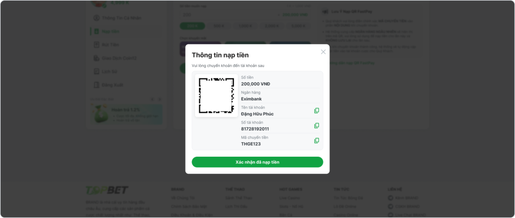 Tpay Instruction Step 2